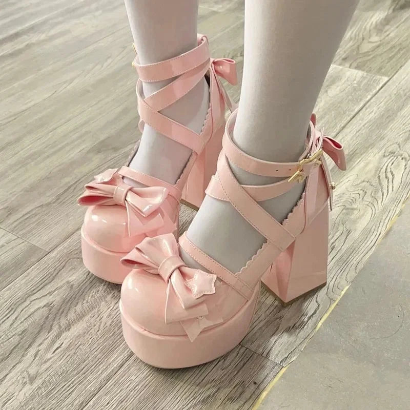 Chunky Unique High Heels