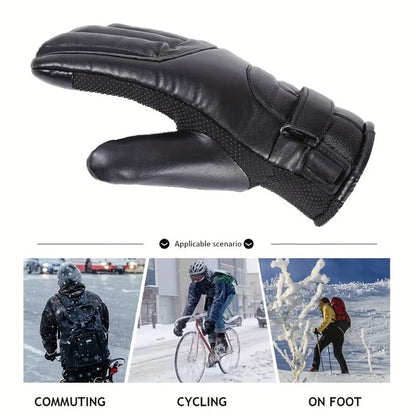 USB Heated Hand Warmer Gloves