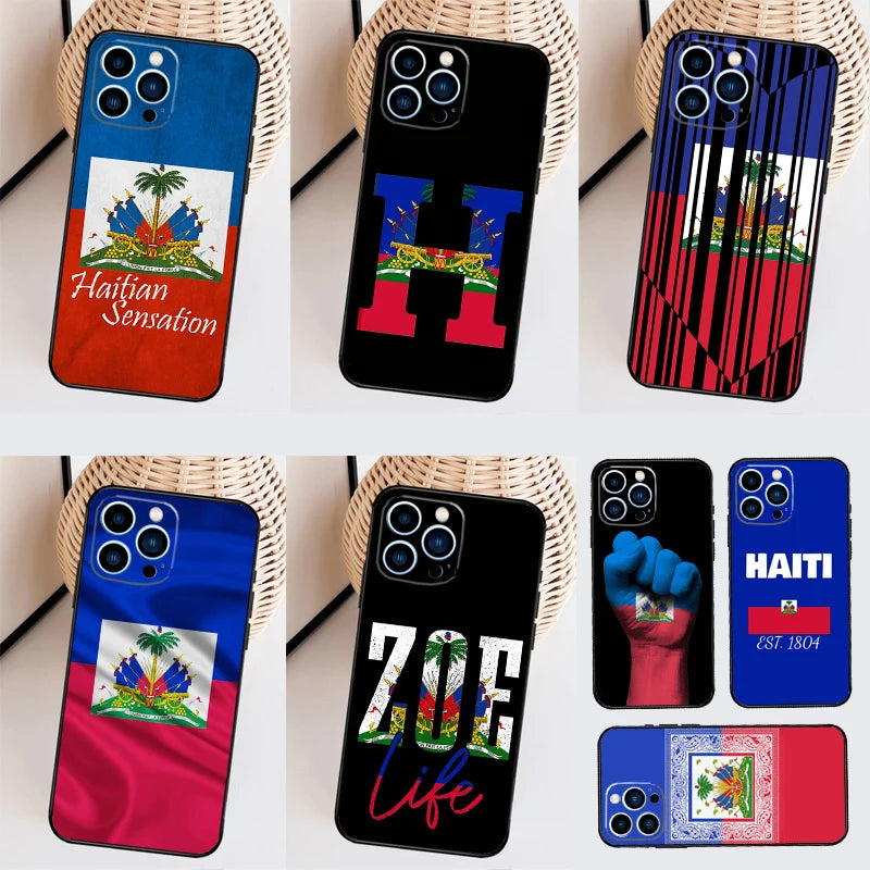 Haiti Flag Case For IPhone