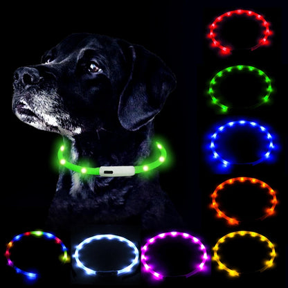 USB Charging LED Flashing Dog &amp; Cat Collar 🌟🐕🐱