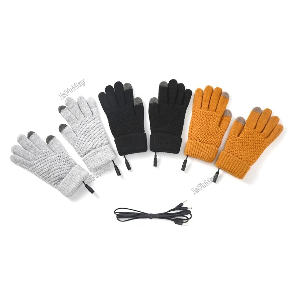 Heated Gloves Winter Thermal Warm Gloves 🌨️🧤