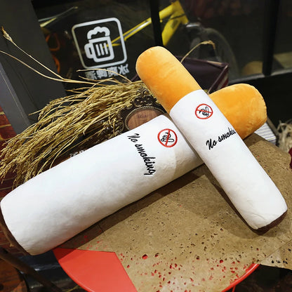 Creative Smoking Cylindrical Sleeping Cigarette Pillow