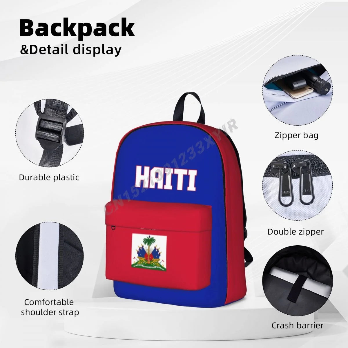 Unisex Backpack Haiti