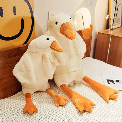 Cute Big And Soft White Goose Plush Toy