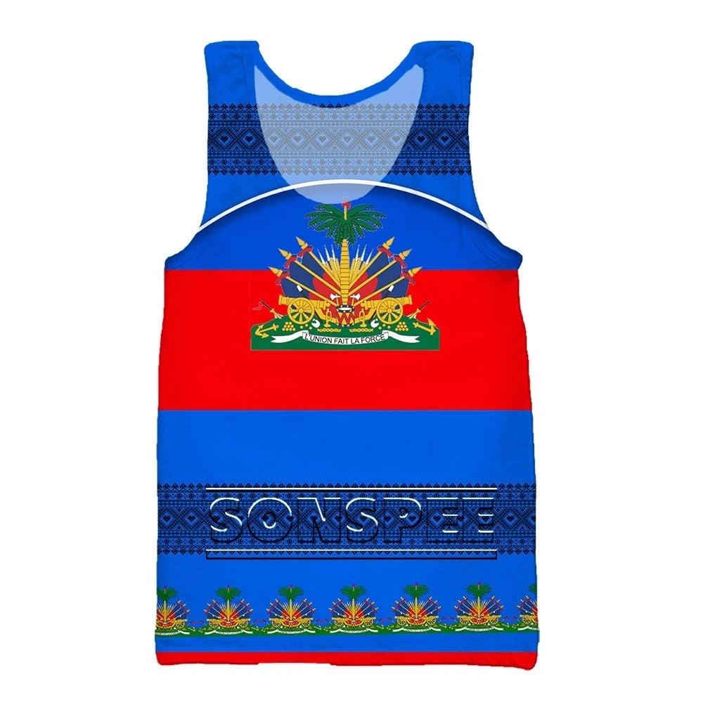 Haiti Sleeveless Tank Top