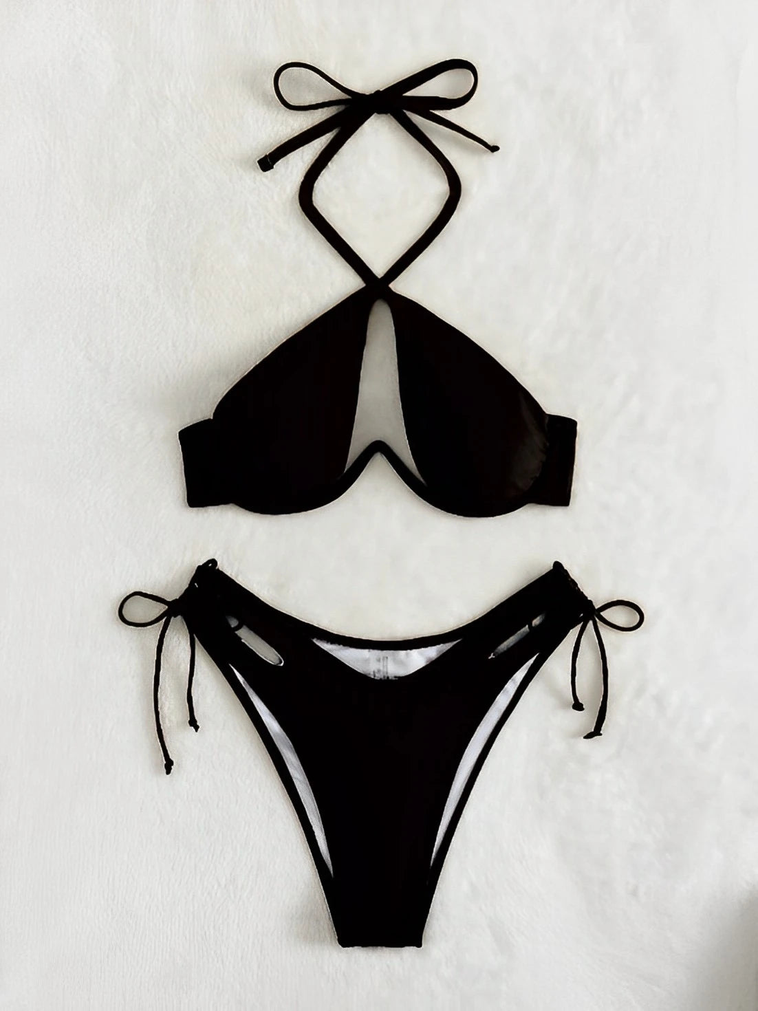 Cut-out Push Up Swimsuit