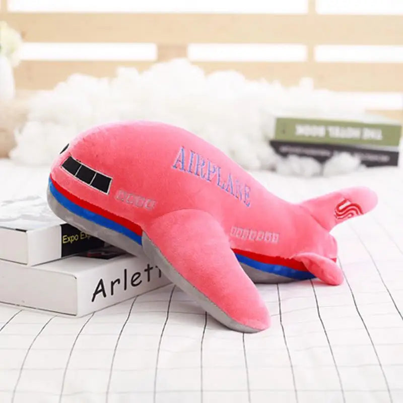 Airplane Plush Pillow Toy For Kids