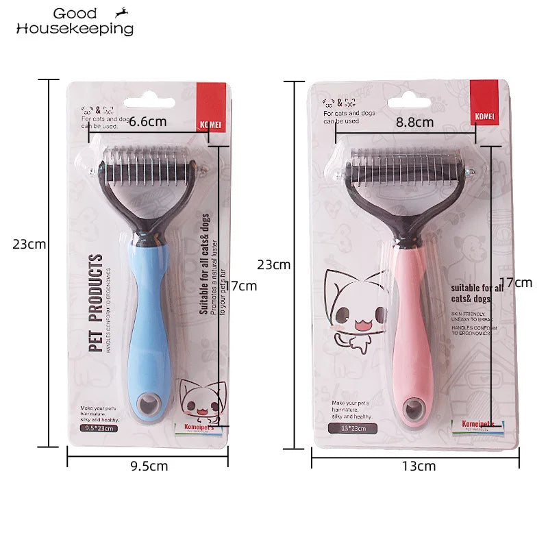 Pets Fur Knot Cutter &amp; Hair Removal Comb ✂️🐾