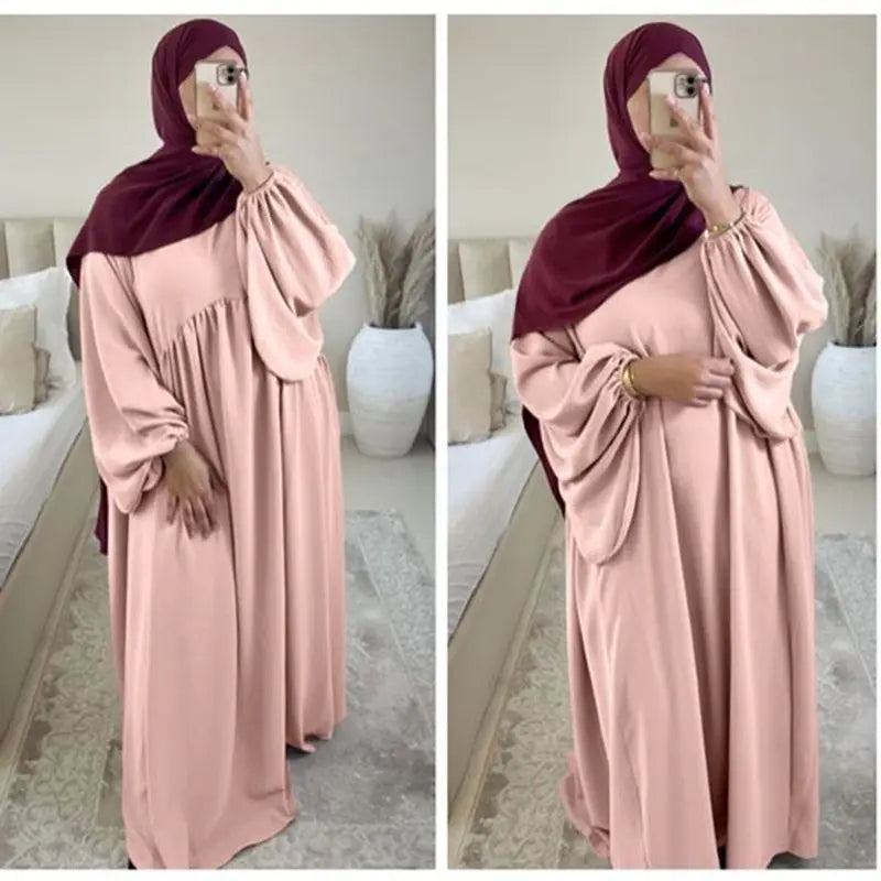 Ramadan Muslim Women Hijab Dress