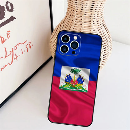 Haiti Flag Case For IPhone