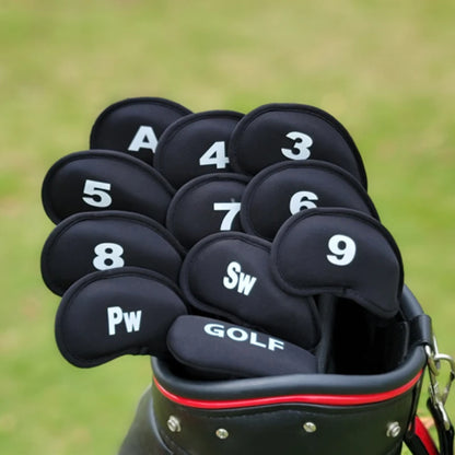 10 Pcs Golf Club Head Covers