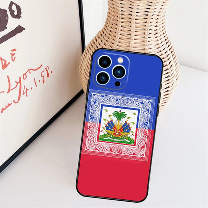 Haiti Flag Case For IPhone