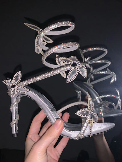 Butterfly Luxury High Heels For Women's