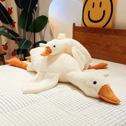 Cute Big And Soft White Goose Plush Toy