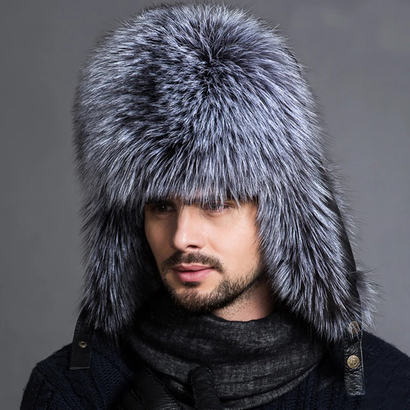 Winter Men's Fur Hat