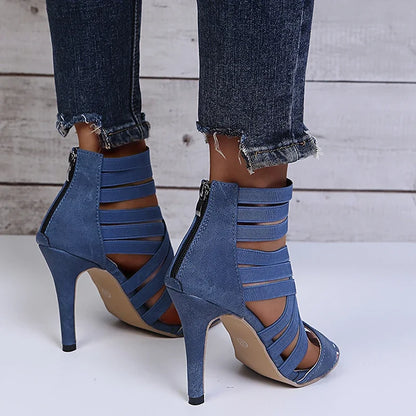 Tacones altos de moda sexy para mujeres