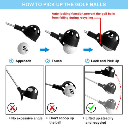 8 Sections Golf Ball Retriever