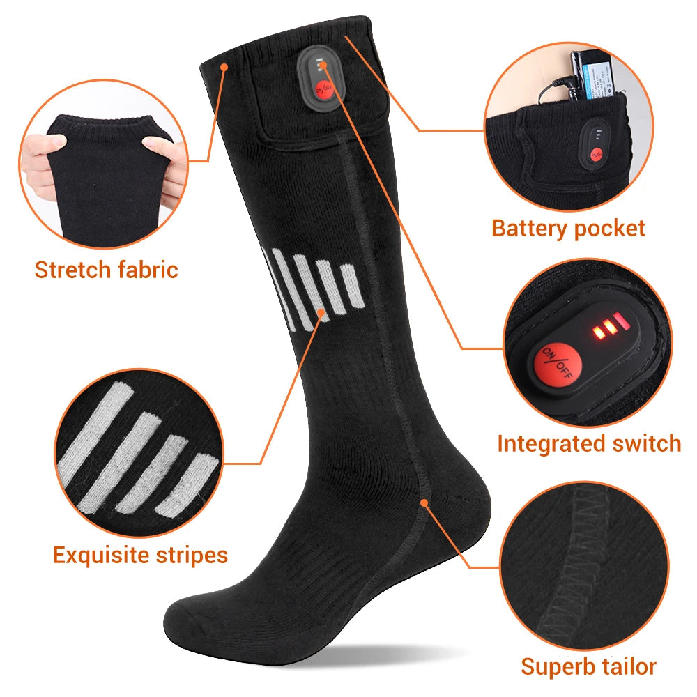 Heated Socks Specifications 🔥🧦