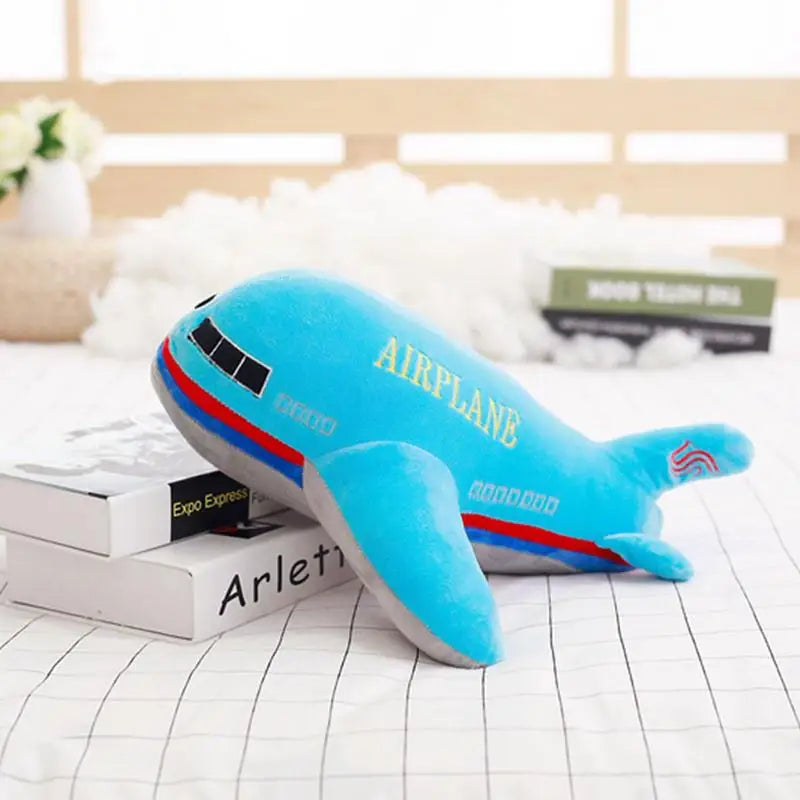 Juguete de almohada de felpa de avión para niños