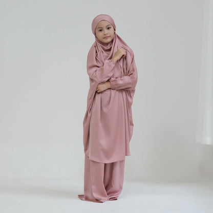 2 Piece Muslim Children Dress