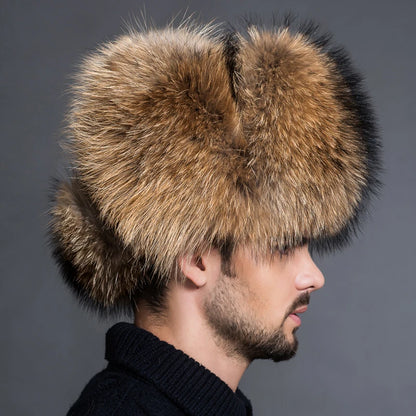 Winter Men's Fur Hat