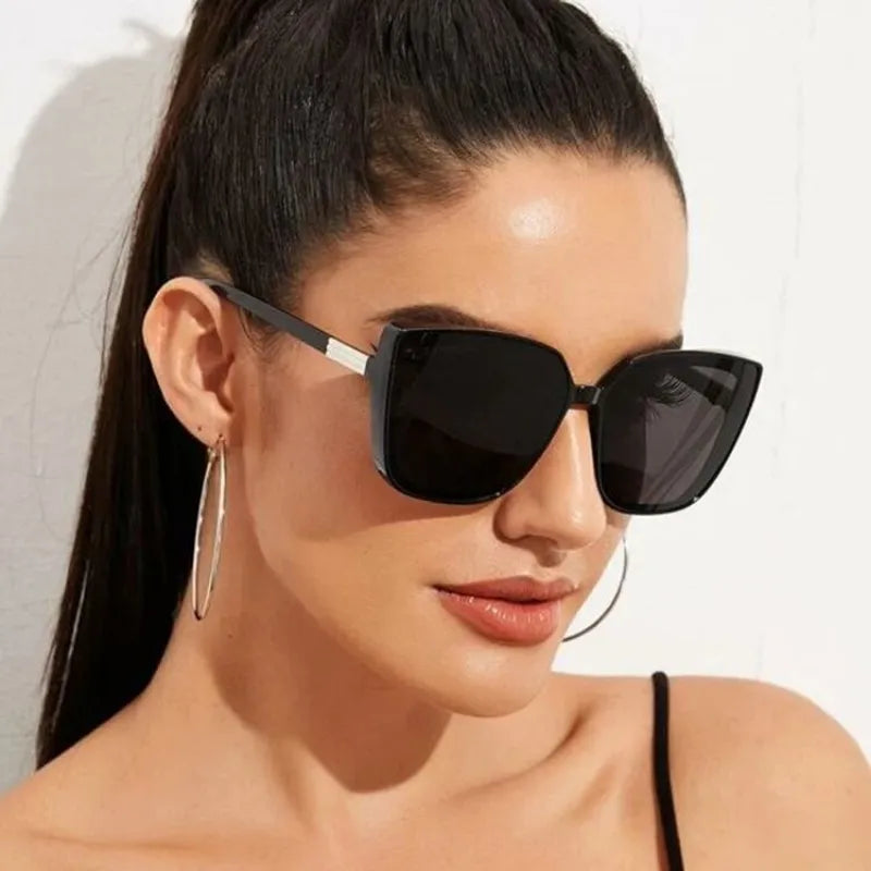 Lunettes de soleil œil de chat tendance pour femmes