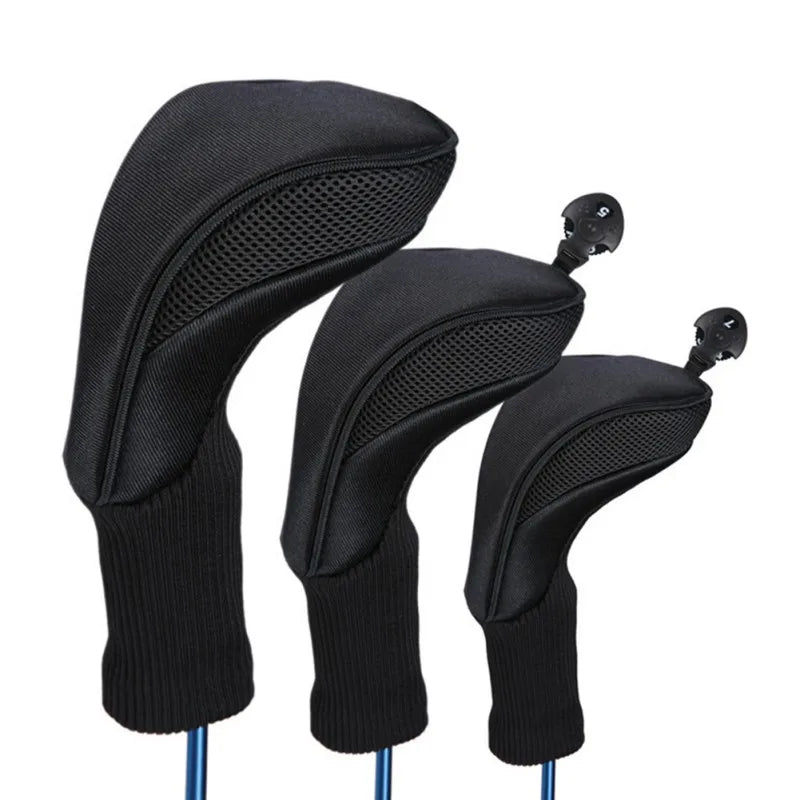 Introducing the 3pcs Set Golf Head Covers – your essential companion for keeping your golf clubs protected in style! ⛳️🏌️‍♂️