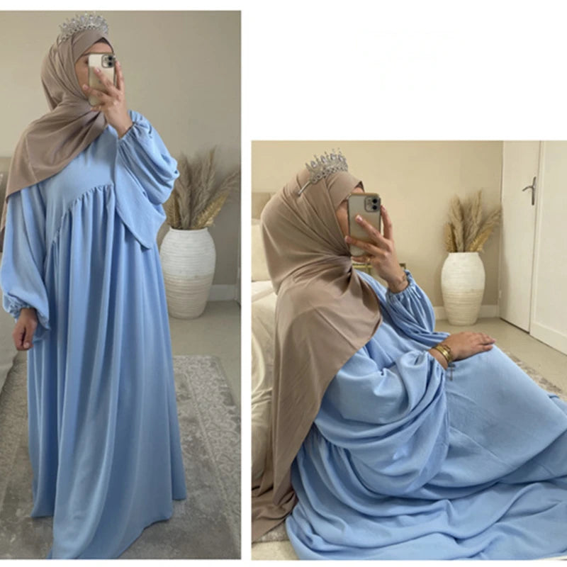 Ramadan Muslim Women Hijab Dress