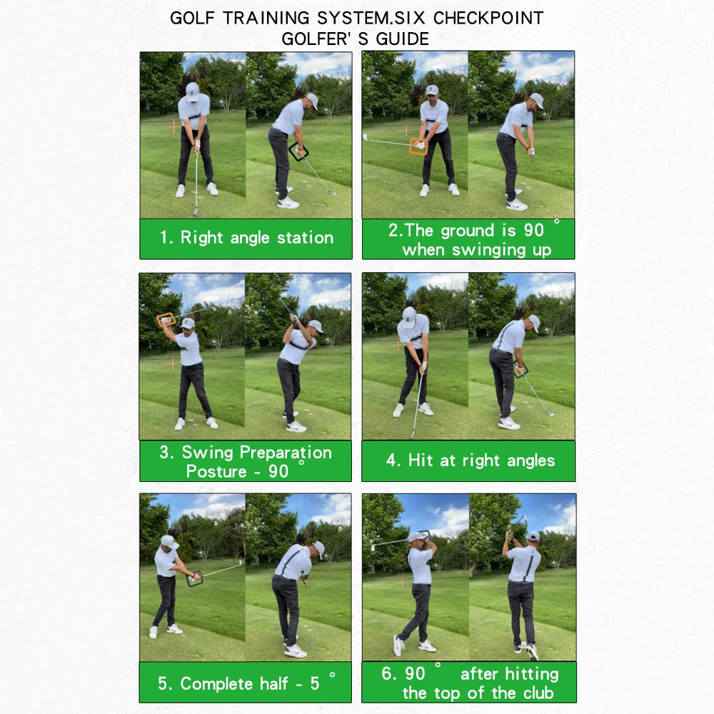 Portable Golf Swing Training Aid