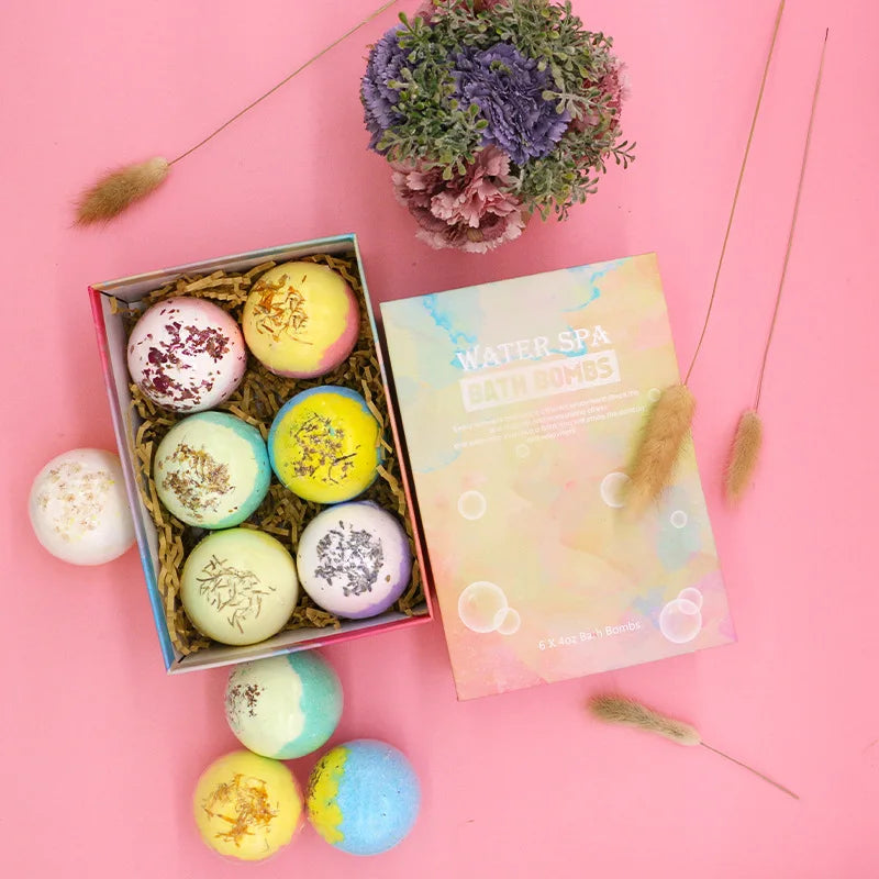 6Pcs Bath Bomb Set