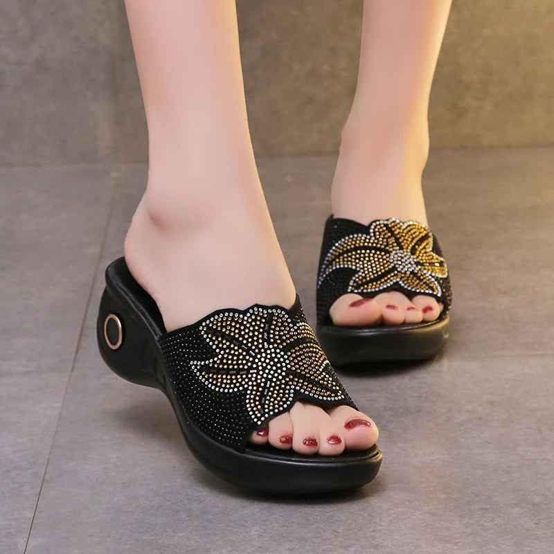 Open Toe Summer Sandals For Women's