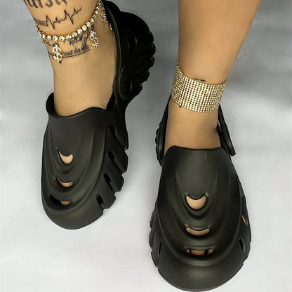 Sandalias de verano de moda para mujer.