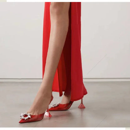 Elegant Pointed High Heels For Women's