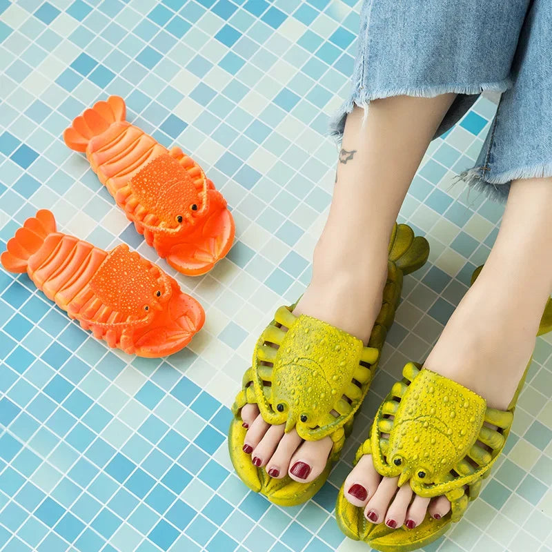 Sandales d'été en homard doux pour femmes