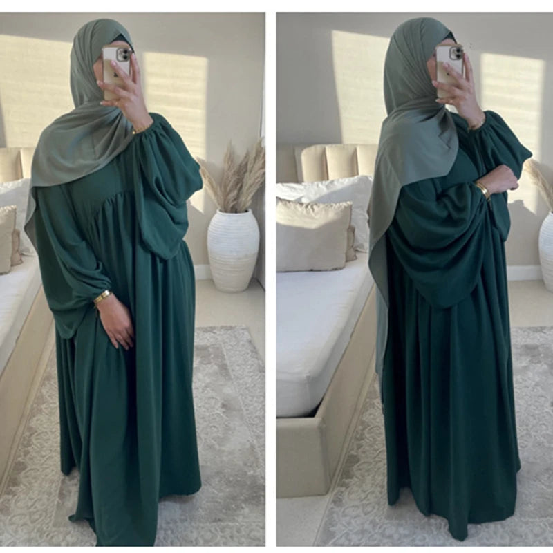 Ramadan Muslim Women Hijab Dress