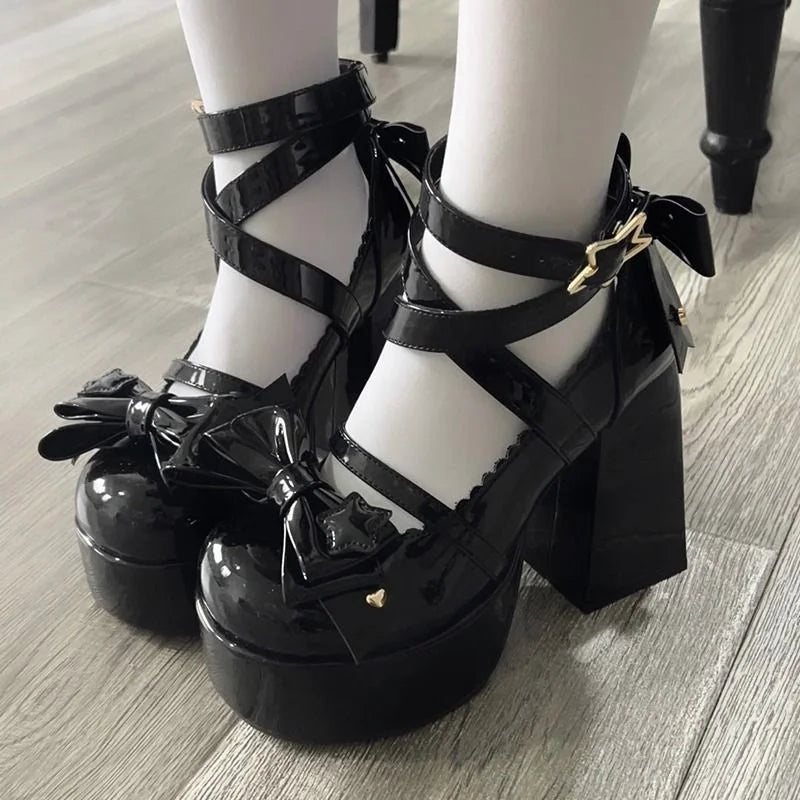 Chunky Unique High Heels