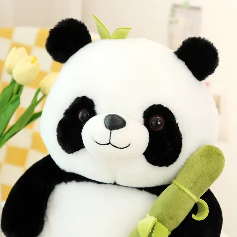 Peluche Panda en Bambou