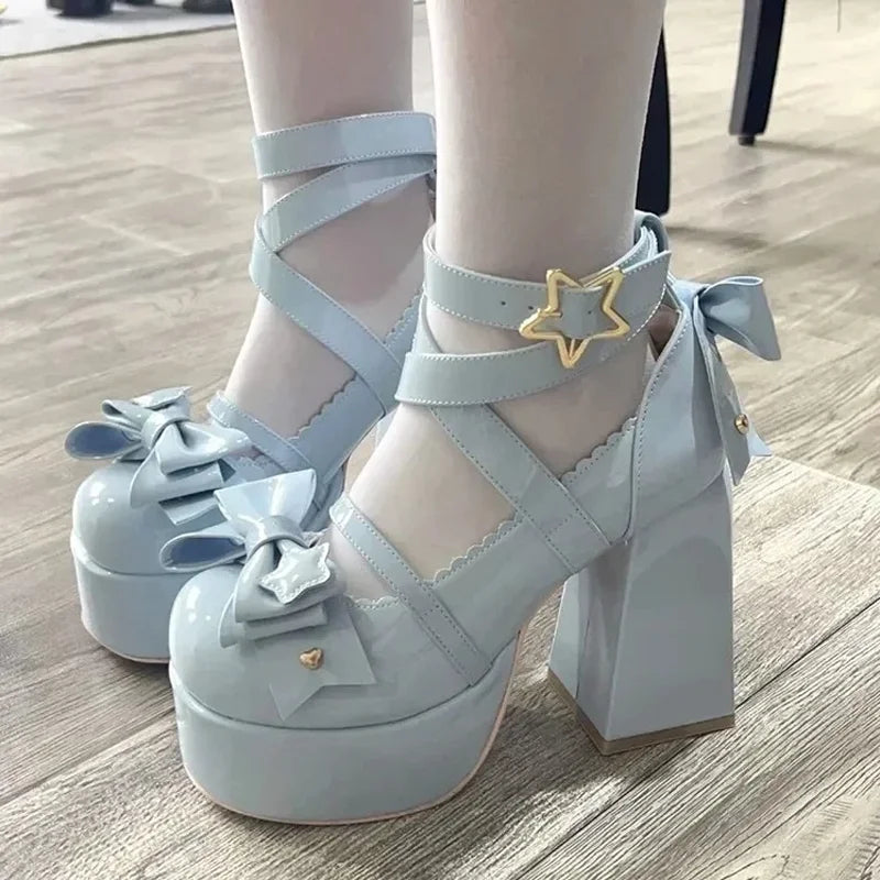 Chunky Unique High Heels