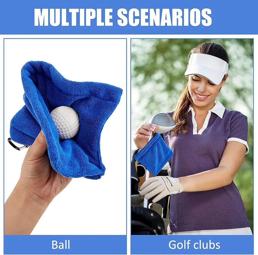 Square Golf Ball Cleaning Towel