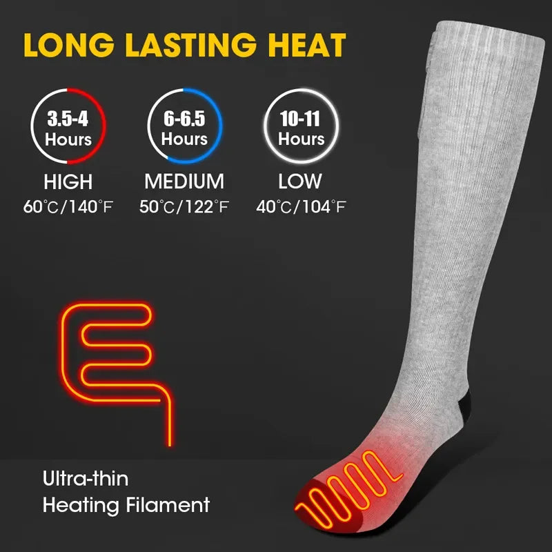 Savior Heat Electric Heated Socks 🔥🧦