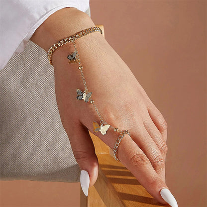 Fashion Metal Finger Ring For Women's