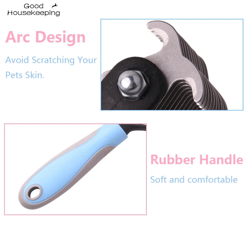 Pets Fur Knot Cutter &amp; Hair Removal Comb ✂️🐾