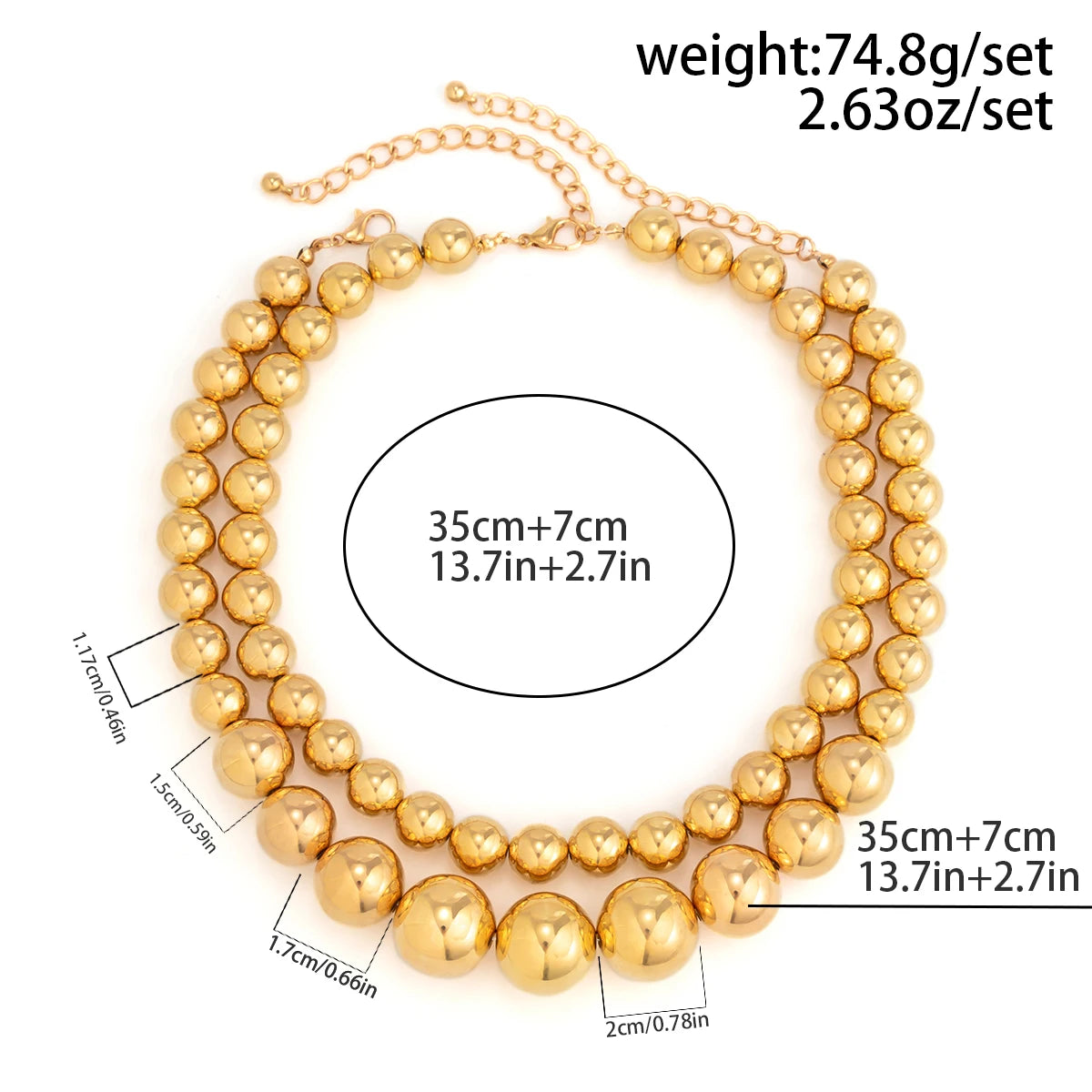 Double Layer Necklace For Women's