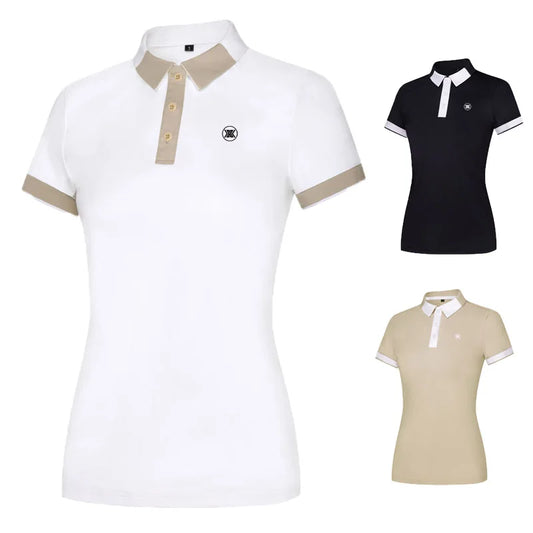 Short-sleeved Golf Polo For Women