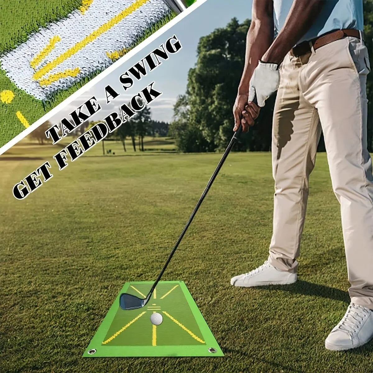 Golf Training Mat Kit