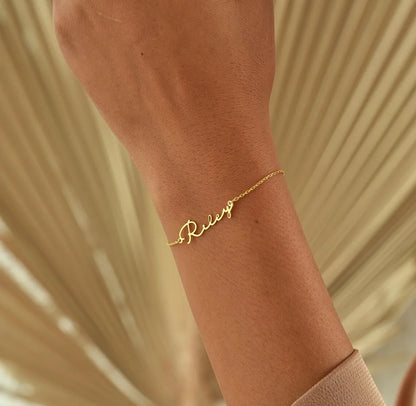 Bracelet Prénom Personnalisé Pour Femme