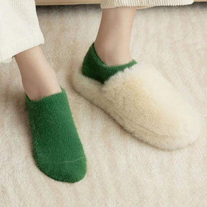 Spring Autumn Winter Velvet Thicken Socks