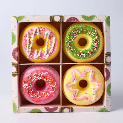 4pcs Donut Bath Bombs