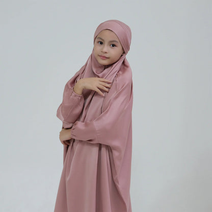 2 Piece Muslim Children Dress