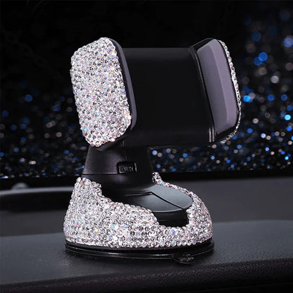 Crystal Car Phone Holder